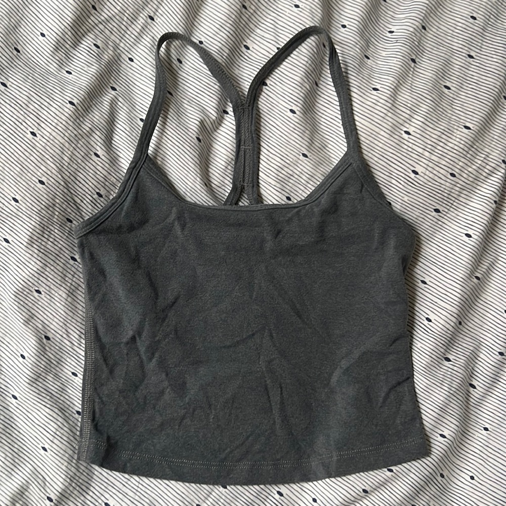 Beyond Yoga Grey Tank Top